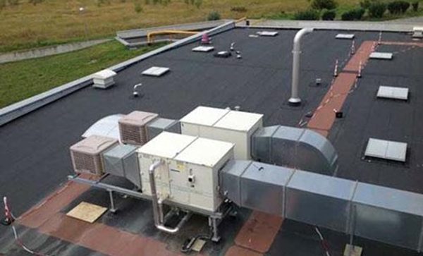 Groupes de climatisation en toiture