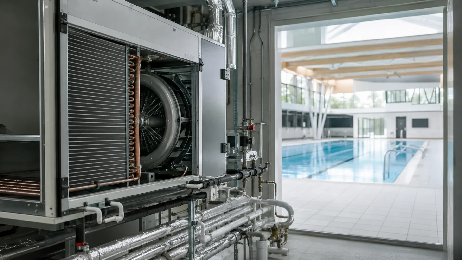 Équipements techniques du secteur Piscines